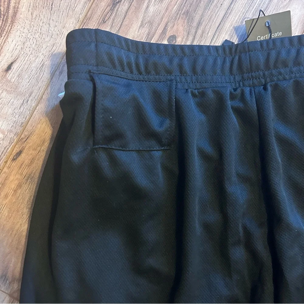 2-in-1 Athletic Shorts with Compression Liner Leggings Black Men’s Small NWT
